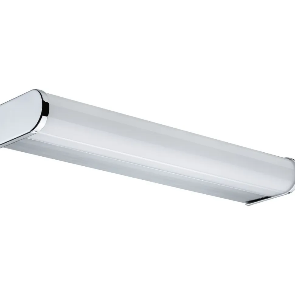 LED-seinävalaisin Paulmann Arneb, IP44, 700lm, 6.5W, säädettävä värilämpötila, kromi