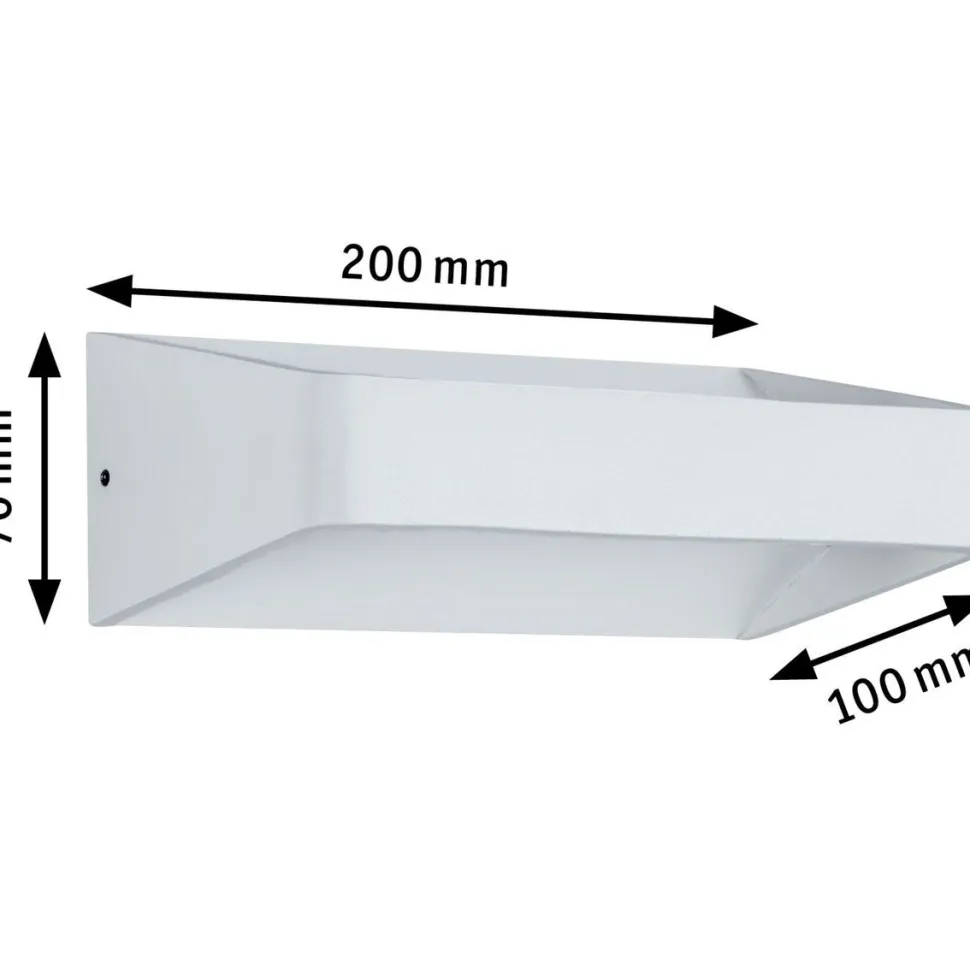 LED-seinävalaisin Paulmann Bar, 20cm, 2700K, valkoinen