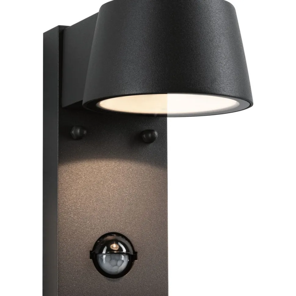 LED-Seinävalaisin Paulmann Capea 165mm liiketunnistin tummanharmaa