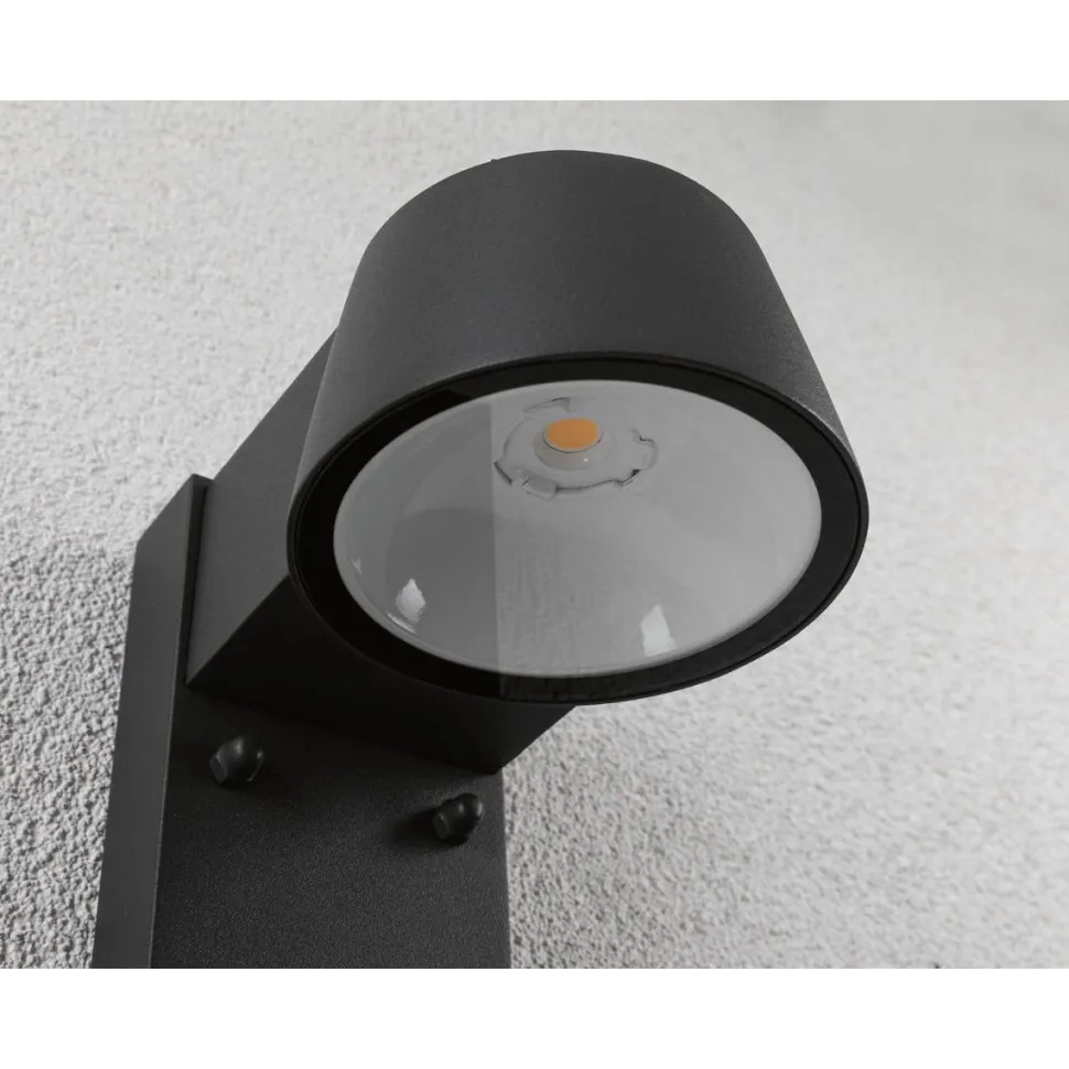 LED-Seinävalaisin Paulmann Capea 165mm liiketunnistin tummanharmaa