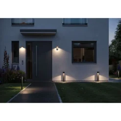 LED-Seinävalaisin Paulmann Capea 56mm tummanharmaa