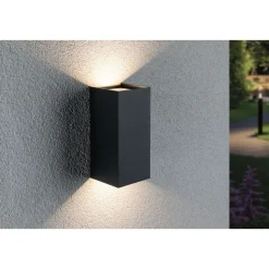 LED-Seinävalaisin Paulmann Flame 155mm antrasiitti