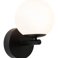 LED-seinävalaisin Paulmann Gove, IP44, 3000K, mattamusta