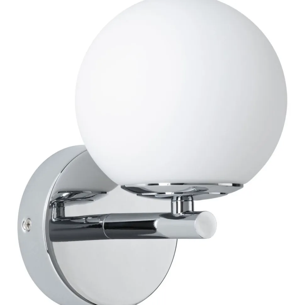 LED-seinävalaisin Paulmann Gove, IP44, 3000K, mattamusta