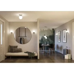 LED-seinävalaisin Paulmann Gove, IP44, 3000K, mattamusta