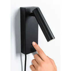 LED-seinävalaisin Paulmann Hulda, Hulda, USB C, 3000K, 130lm, 2.5W, himmennettävä, mattavalkoinen