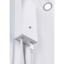 LED-seinävalaisin Paulmann Hulda, Hulda, USB C, 3000K, 130lm, 2.5W, himmennettävä, mattavalkoinen