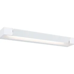 LED-seinävalaisin Paulmann Lucille, 40cm, IP44, 2700K, himmennettävä, valkoinen