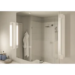 LED-seinävalaisin Paulmann Lucille, 40cm, IP44, 2700K, himmennettävä, valkoinen