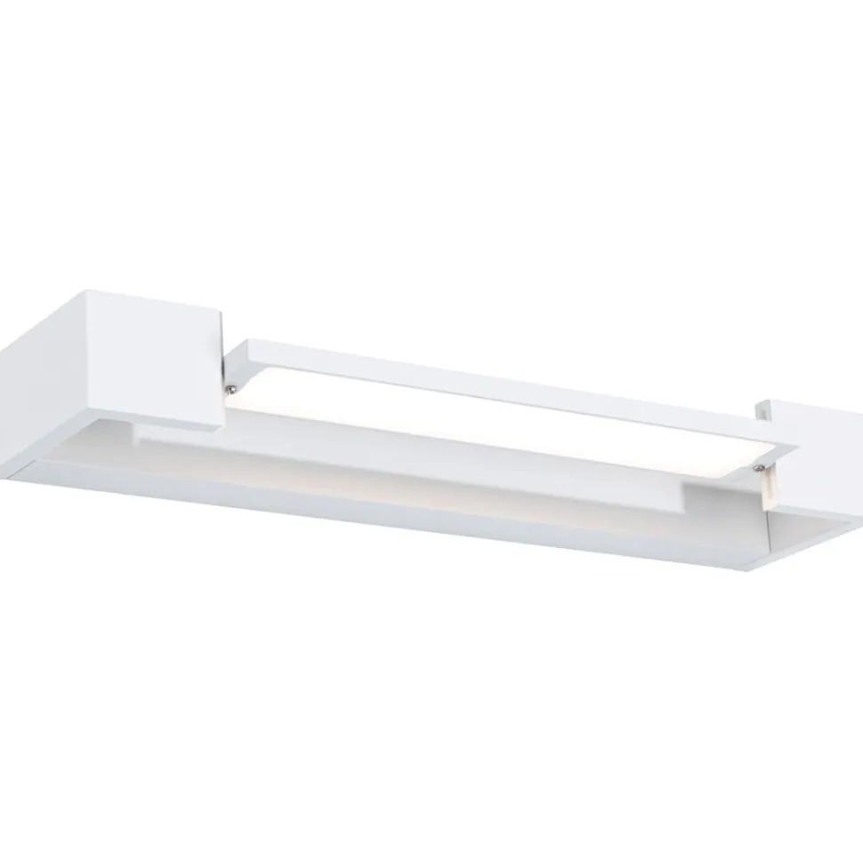 LED-seinävalaisin Paulmann Lucille, 40cm, IP44, 2700K, himmennettävä, valkoinen