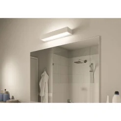 LED-seinävalaisin Paulmann Lucille, 40cm, IP44, 2700K, himmennettävä, valkoinen