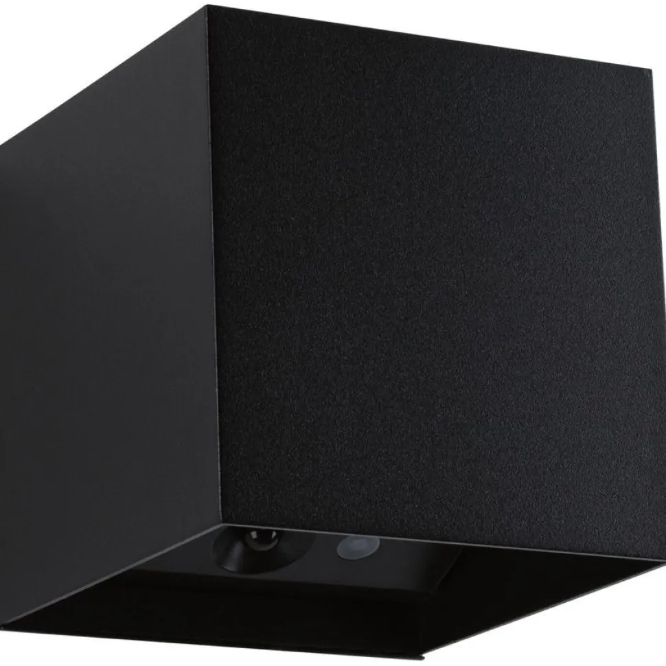 LED-seinävalaisin Paulmann Nyara, IP44, 3000K, 100x100mm, 2x1W / 1W, akkukäyttöinen, hämäräohjattu liiketunnistin (HF), valkoinen