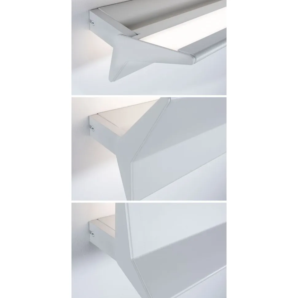 LED-seinävalaisin Paulmann Stine, 2700K, himmennettävä, mattamusta