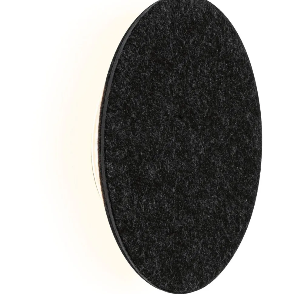 LED-seinävalaisin Paulmann Tulga Ø20cm 2700K 1000lm 15W 3-Step-Dim himmennettävä antrasiitti