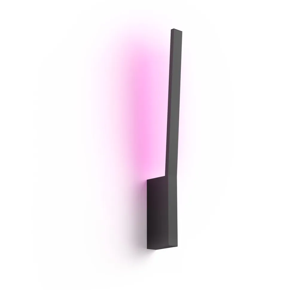 LED-seinävalaisin Philips Hue Liane 12W IP20 musta