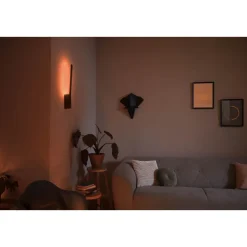 LED-seinävalaisin Philips Hue Liane 12W IP20 musta