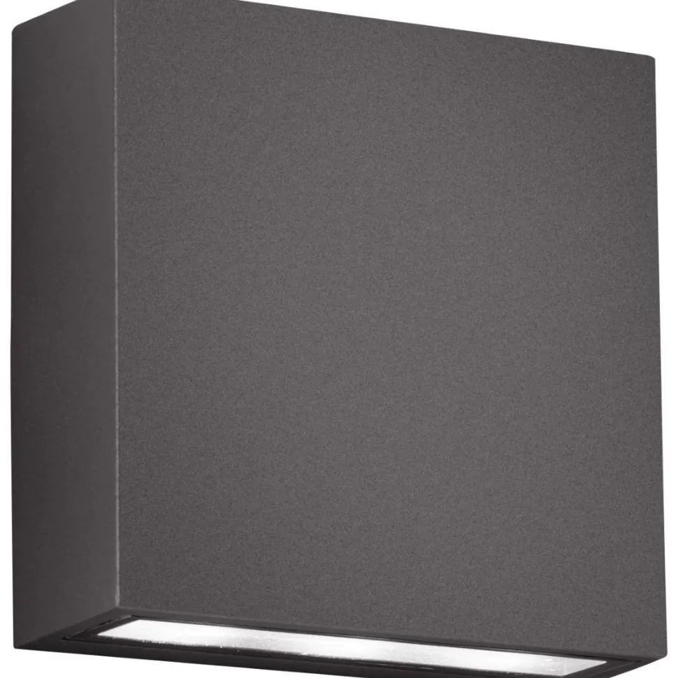 LED-seinävalaisin Thames 140x50x140 mm ylös/alas antrasiitti