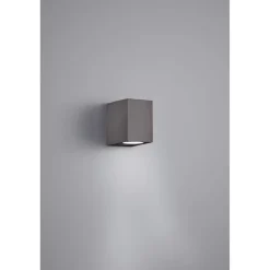 LED-seinävalaisin Tiber 70x100x100 mm suunnattava antrasiitti