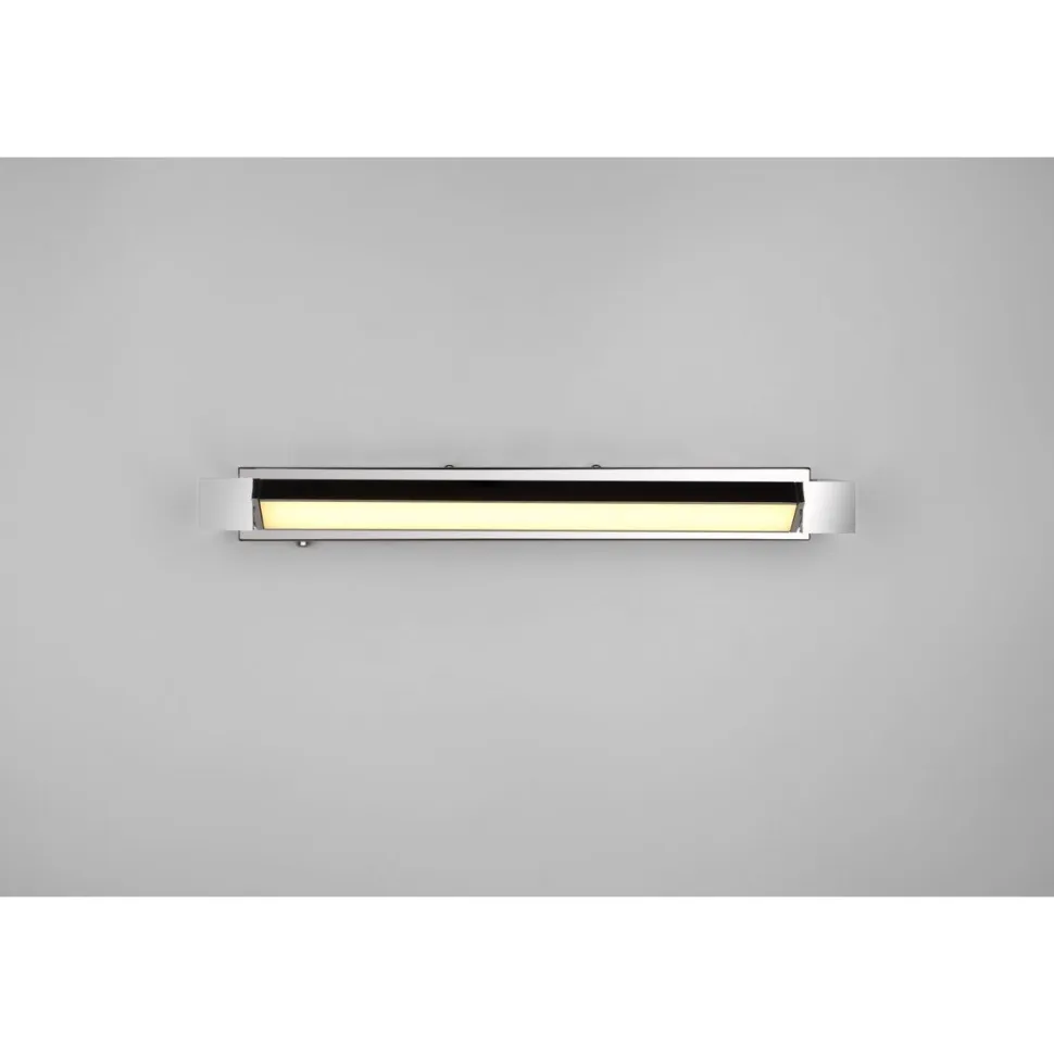 LED-seinävalaisin Trio Fabricio H2O 50cm musta