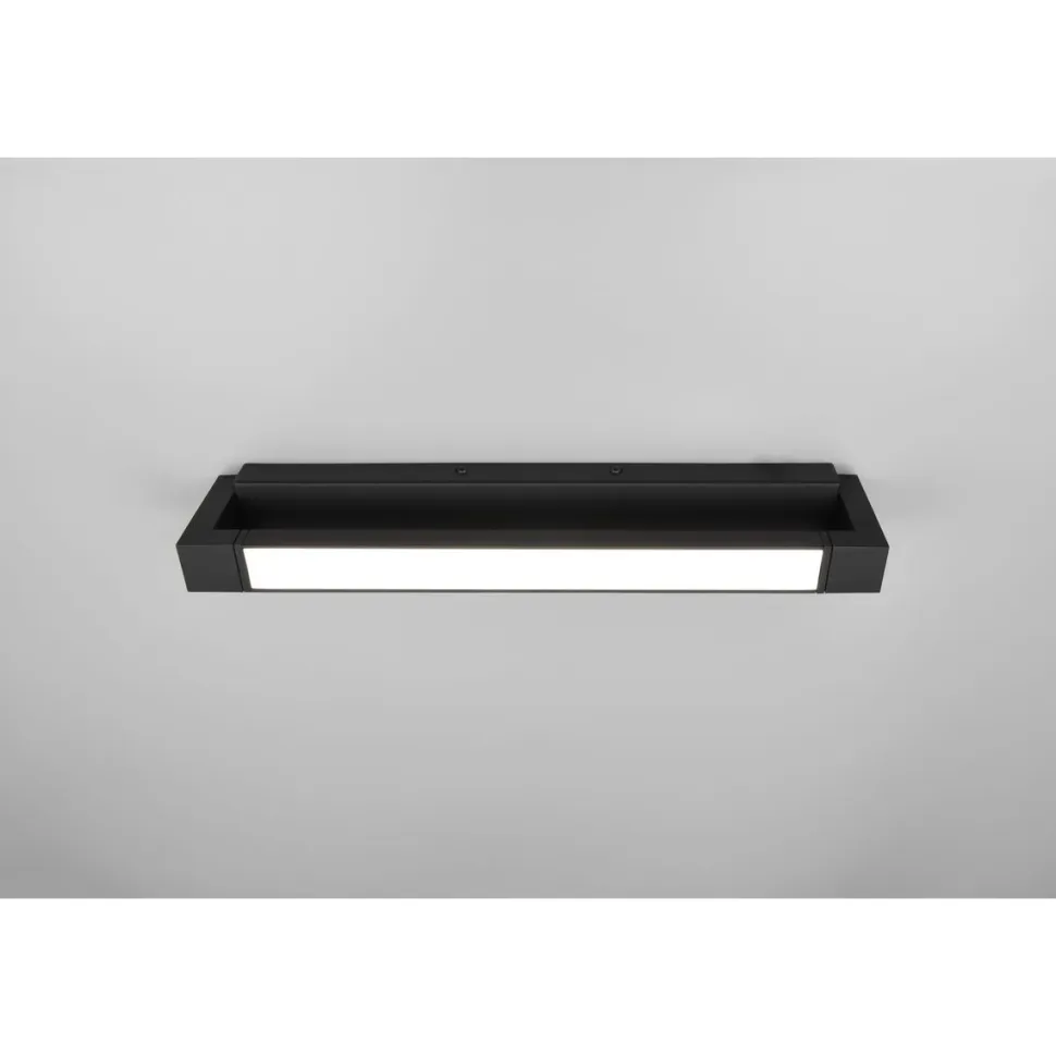 LED-seinävalaisin Trio Fabricio H2O 50cm musta