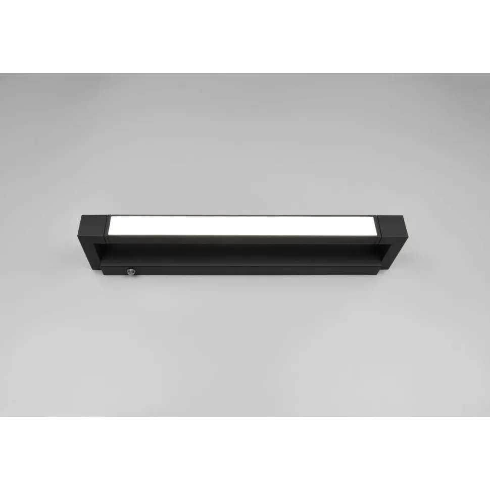 LED-seinävalaisin Trio Fabricio H2O 50cm musta