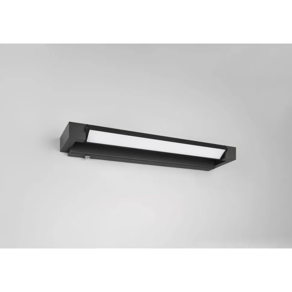 LED-seinävalaisin Trio Fabricio H2O 50cm musta