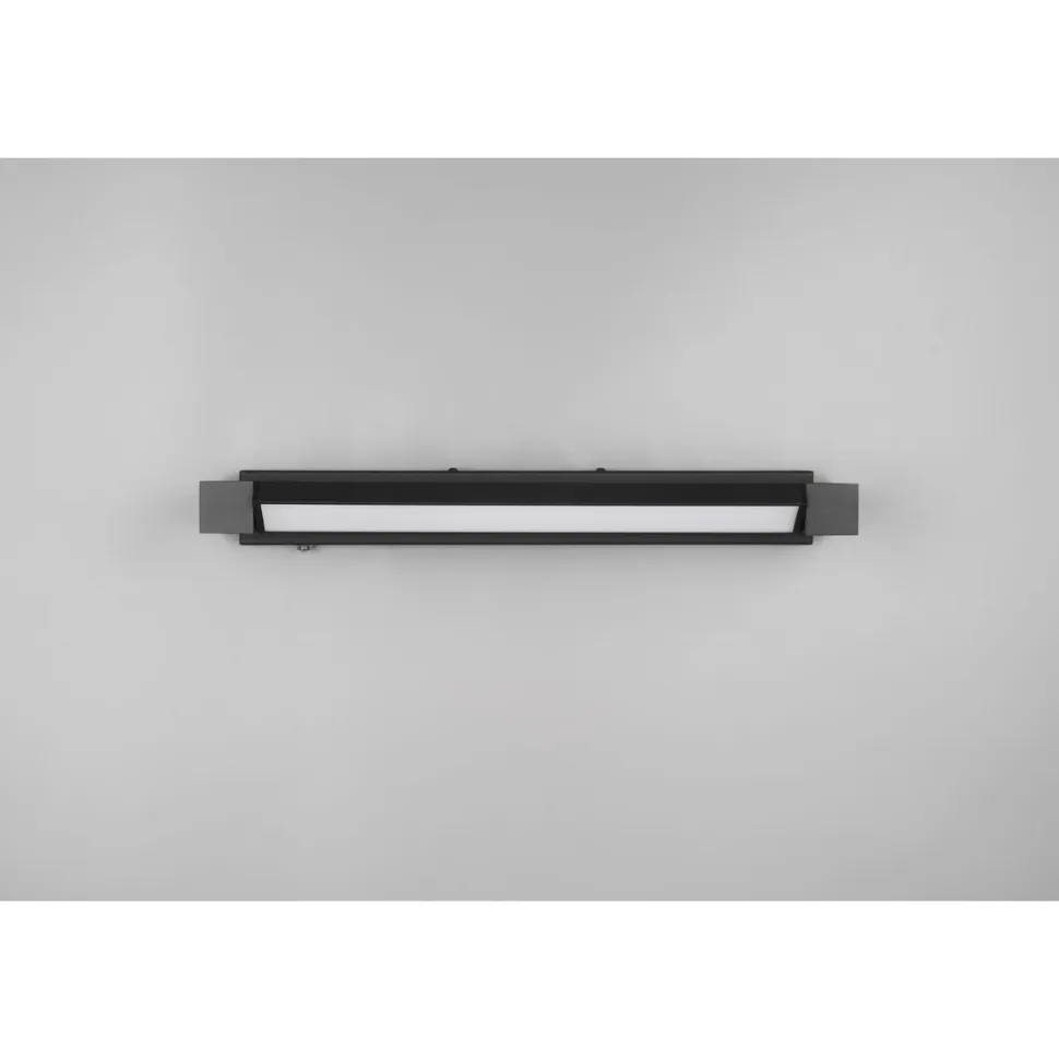 LED-seinävalaisin Trio Fabricio H2O 50cm musta