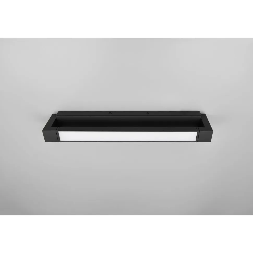 LED-seinävalaisin Trio Fabricio H2O 50cm musta