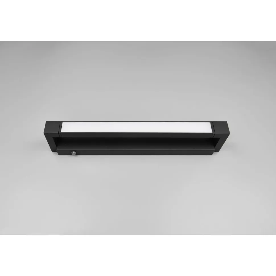 LED-seinävalaisin Trio Fabricio H2O 50cm musta