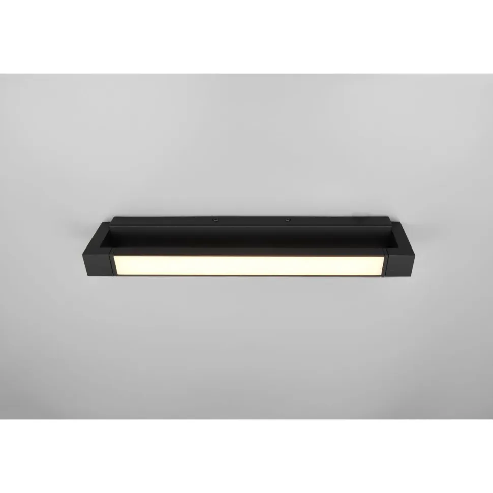 LED-seinävalaisin Trio Fabricio H2O 50cm musta