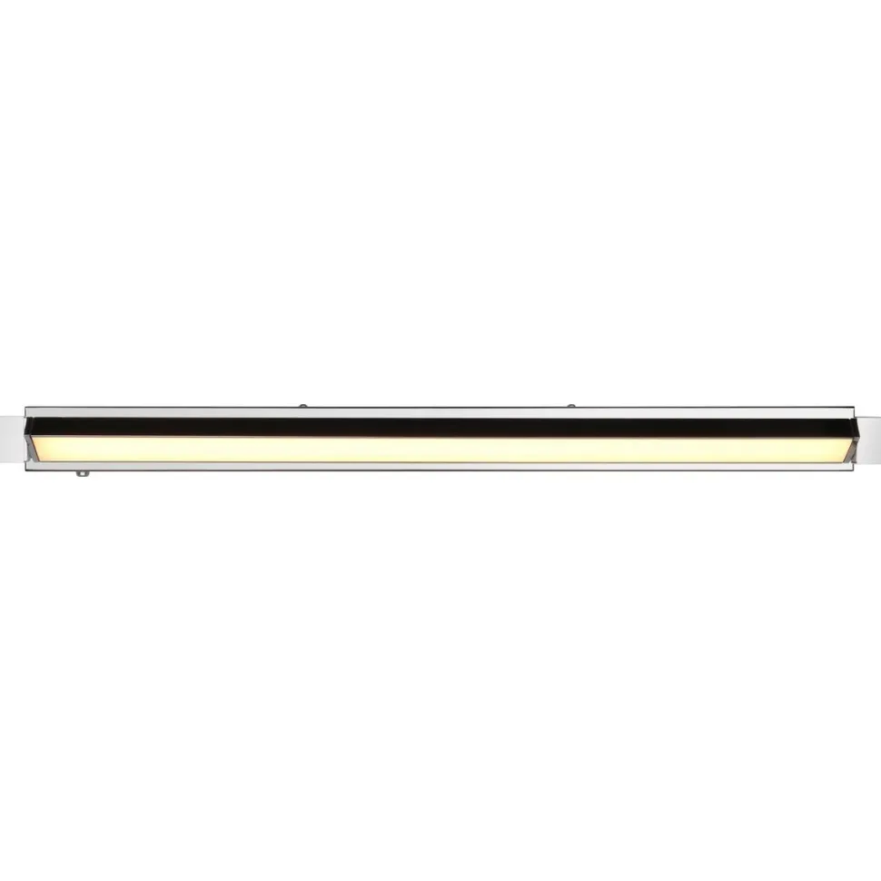 LED-seinävalaisin Trio Fabricio H2O 50cm musta