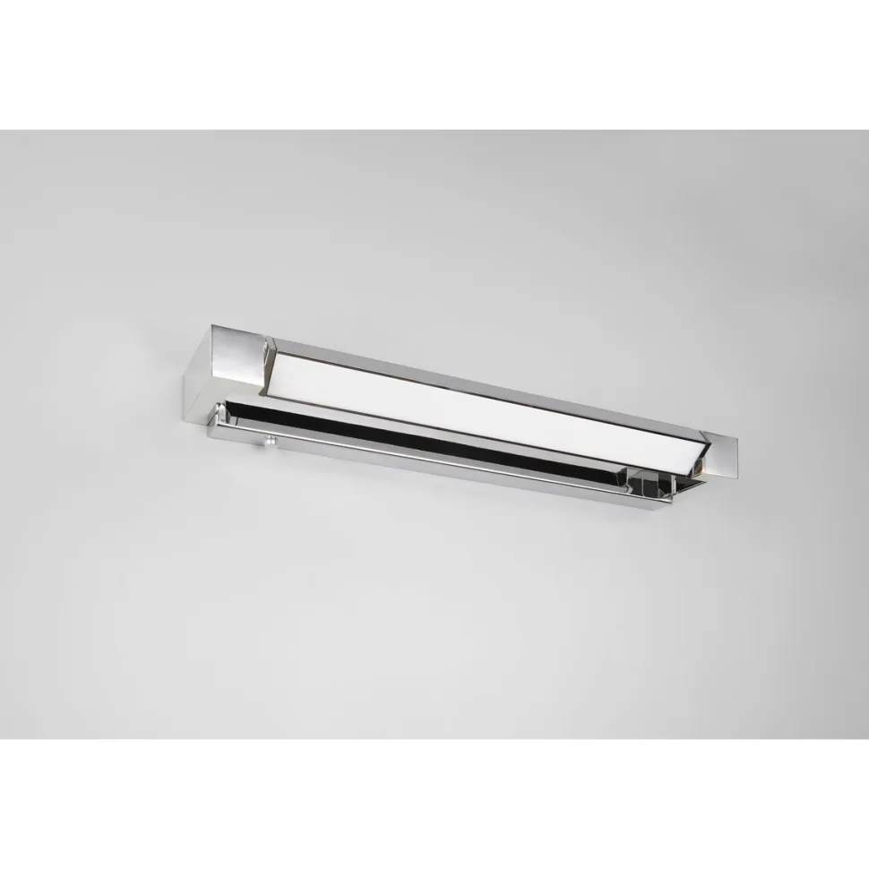 LED-seinävalaisin Trio Fabricio H2O 50cm musta