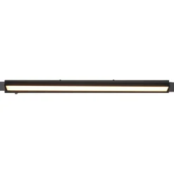LED-seinävalaisin Trio Fabricio H2O 50cm musta