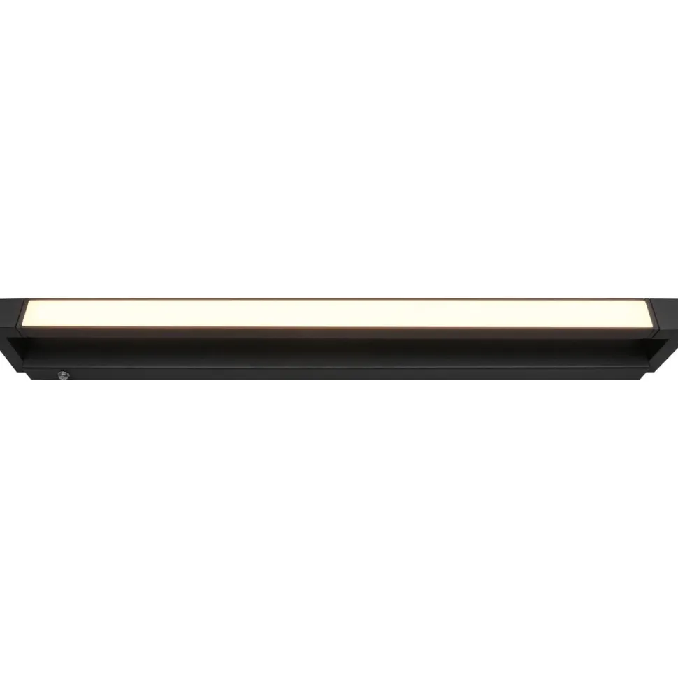 LED-seinävalaisin Trio Fabricio H2O 50cm musta