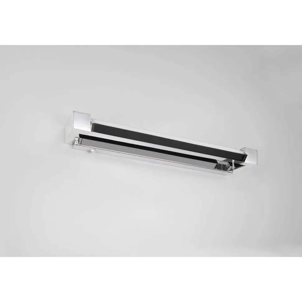 LED-seinävalaisin Trio Fabricio H2O 50cm musta