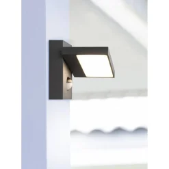 LED-seinävalaisin Trio Horton liiketunnistimella antrasiitti
