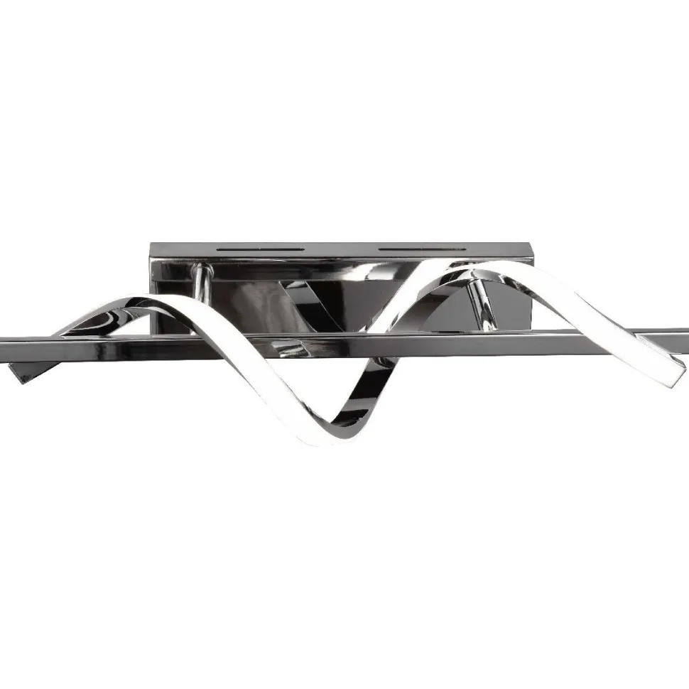 LED-seinävalaisin Trio Isabel, kromi, 4000K