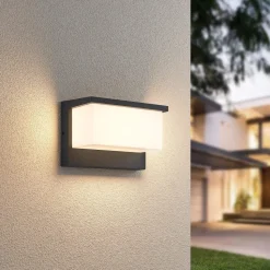 LED-seinävalaisin Trio Nestos, antrasiitti