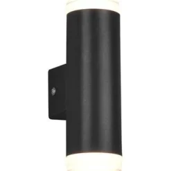 LED-seinävalaisin Trio Ray H2O 2-osainen IP44 3000 K mattamusta