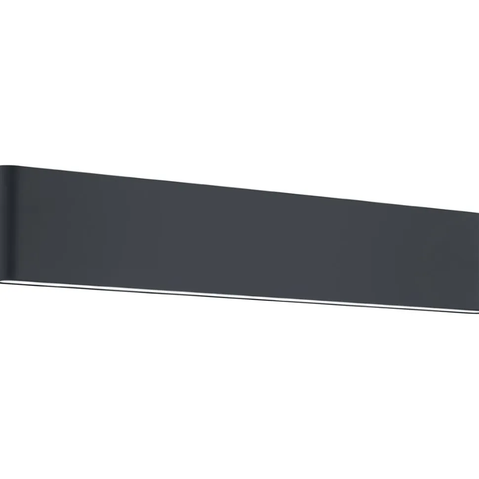 LED-seinävalaisin Trio Thames II 46,5cm antrasiitti