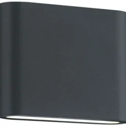 LED-seinävalaisin Trio Thames II 115x90 mm antrasiitti