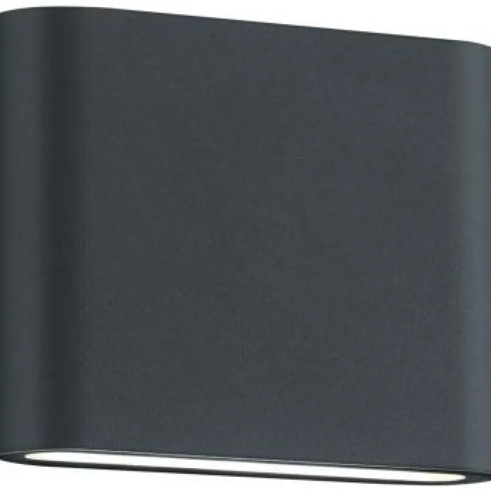 LED-seinävalaisin Trio Thames II 115x90 mm antrasiitti
