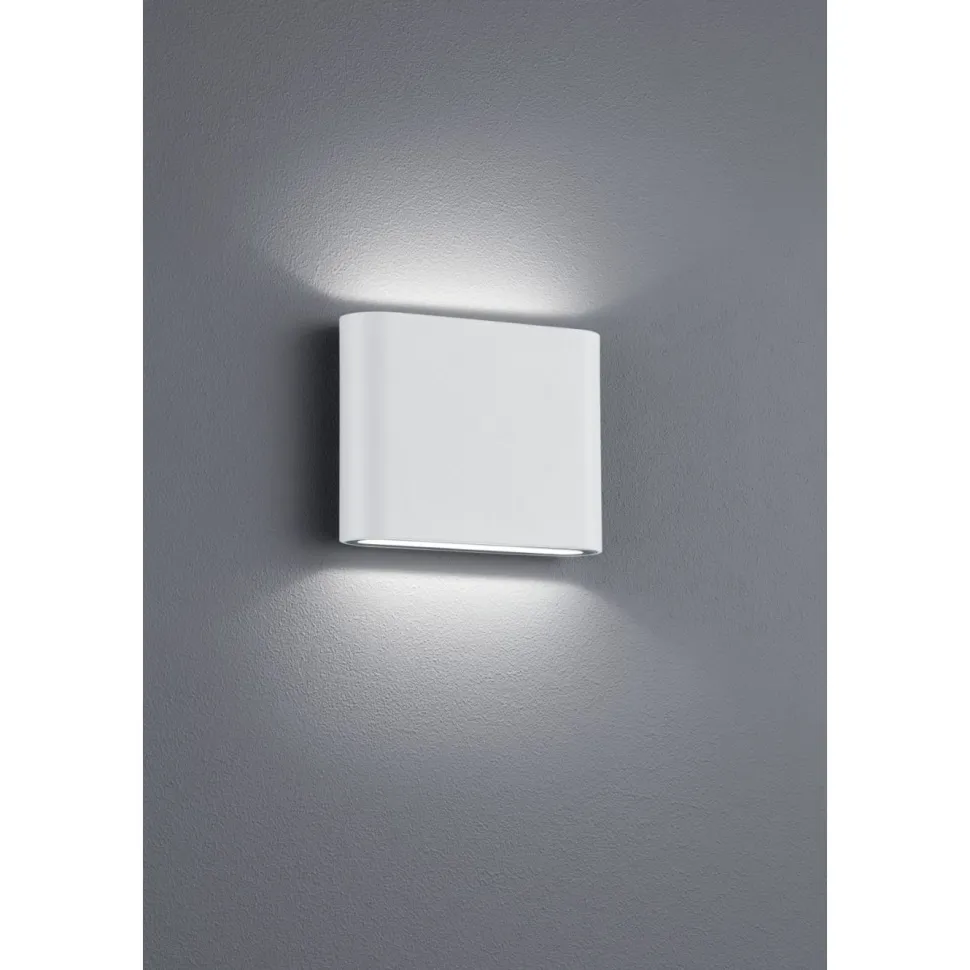 LED-seinävalaisin Trio Thames II 115x90 mm mattavalkoinen