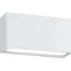 LED-seinävalaisin ulos Trio Trent 50x140x70mm mattavalkoinen