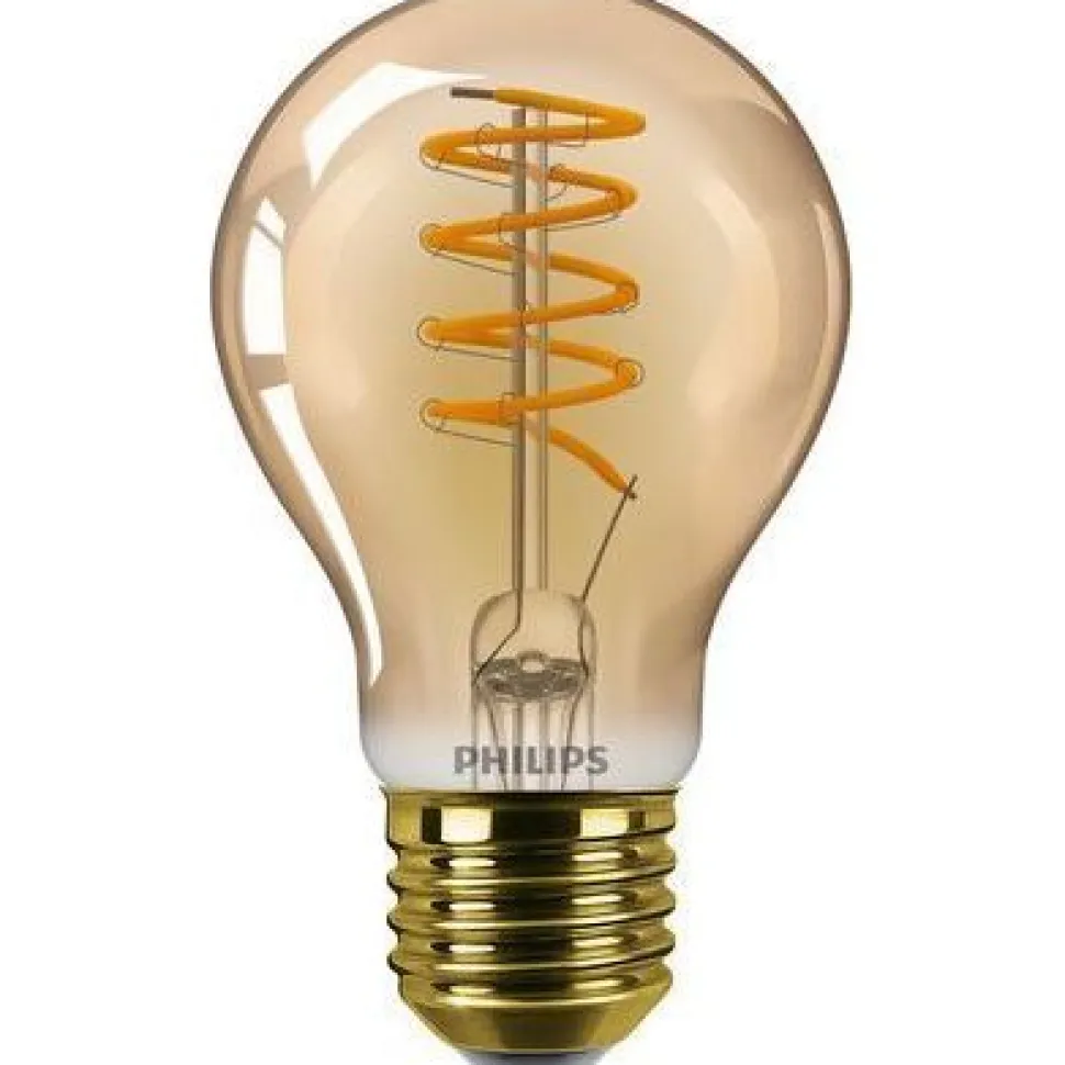 LED-sisustuslamppu Philips MASTER Value E27 818 250lm A60 4W GOLD
