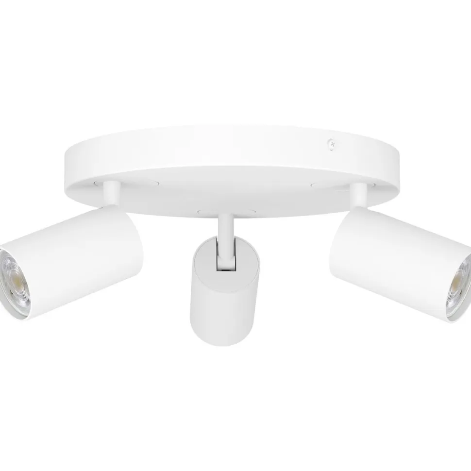 LED-Spottivalaisin Eglo connect.z Telimbela-z 3-osainen Ø25cm RGBW valkoinen