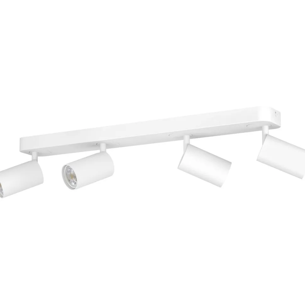 LED-Spottivalaisin Eglo connect.z Telimbela-z 4-osainen 58x8cm RGBW valkoinen