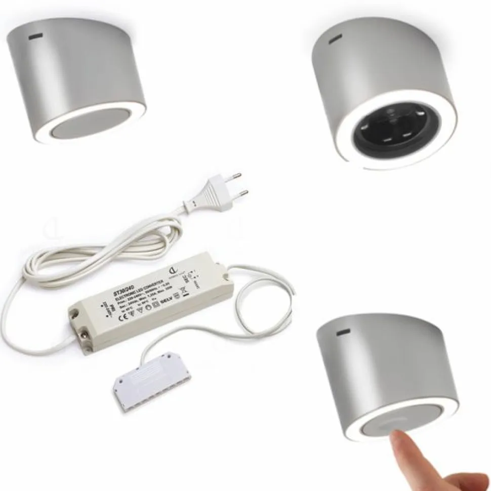 LED-Spottivalaisin Domus Line Unika D-M 3-osainen eri värejä