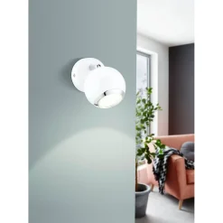 LED-Spottivalaisin Eglo Bimeda Ø7cm valkoinen
