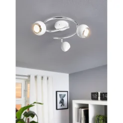 LED-Spottivalaisin Eglo Bimeda 3-osainen valkoinen